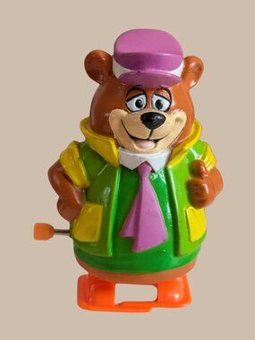 10/$25 1992 Boley Hanna-Barbera Yogi Bear Wind-up Walking Figure